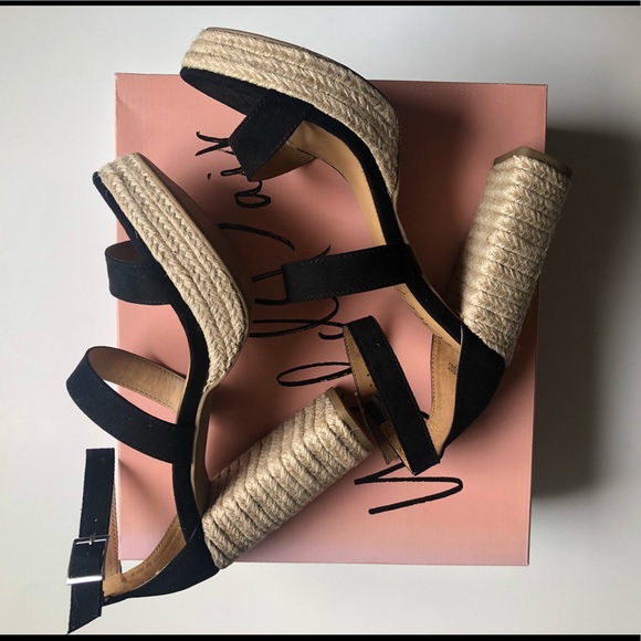 YAMINA  platform dress sandals 👡 New size 8.5 - Picture 12 of 12